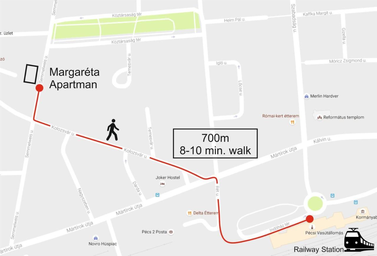 Margareta Apartman Pécs Zewnętrze zdjęcie